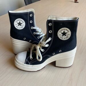 Black Converse 70 De Luxe Heel
